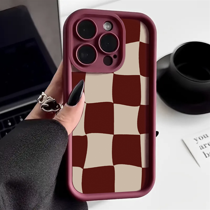 Wine & Beer Packages - Etui na telefon w kolorze wina