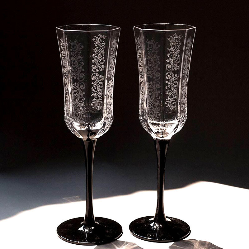 Wine Glass Set Crystal - Francuski kieliszek do szampana w stylu