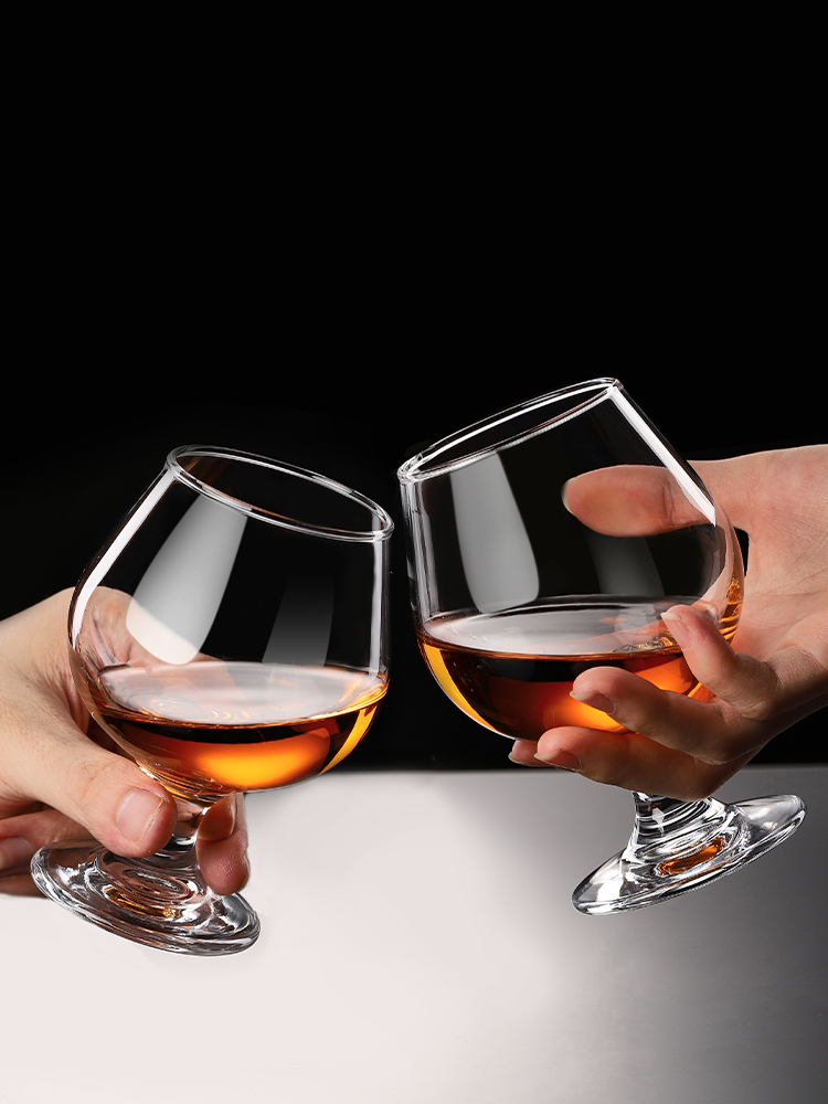 Wine Glass Set Crystal - Elegancki kryształowy kielich do whisky na