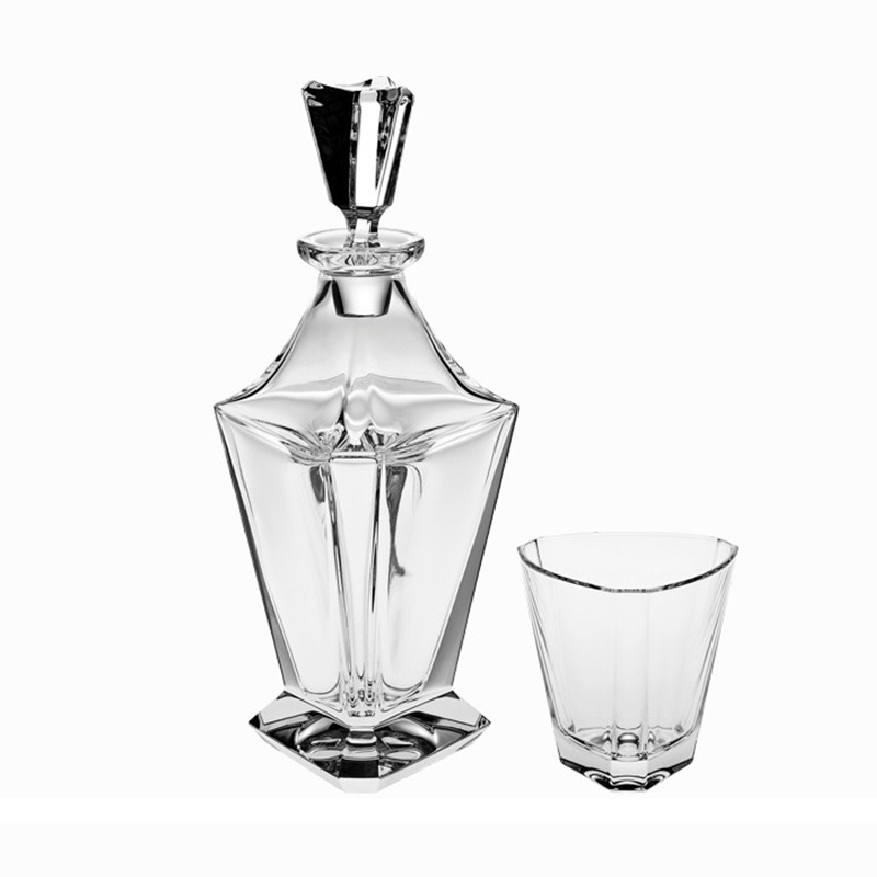 Kryształowa szklana butelka na – Wine Glass Set Crystal recenzja i cena