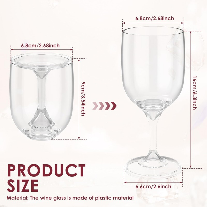 Składane kieliszki do wina, pr – Wine & Beer Packages recenzja i cena