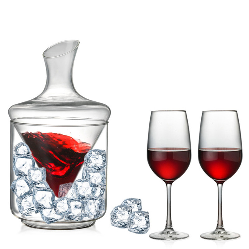 Wiaderko na lód Karafka Ukośne – Wine Glass Set Crystal recenzja i cena