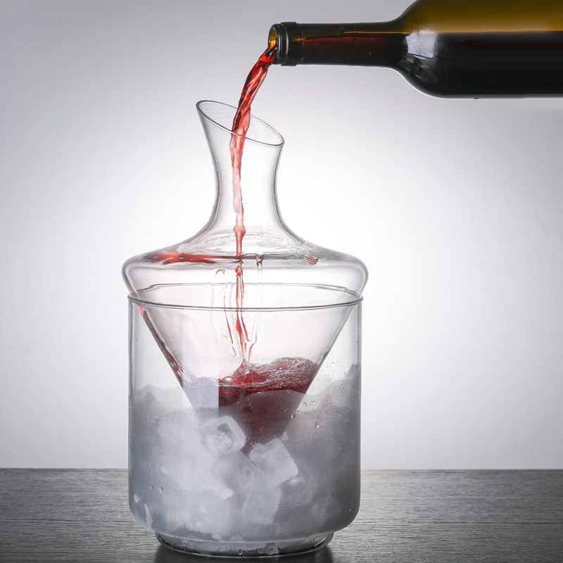 Wiaderko na lód Karafka Ukośne – Wine Glass Set Crystal recenzja i cena