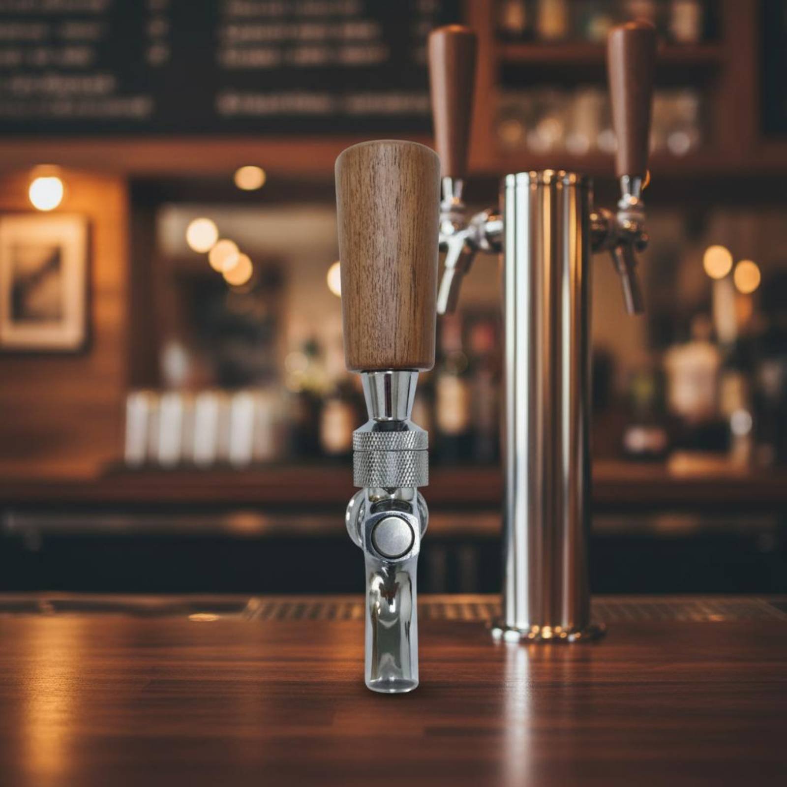 Krótki drewniany uchwyt do kra – Wine To Beer recenzja i cena